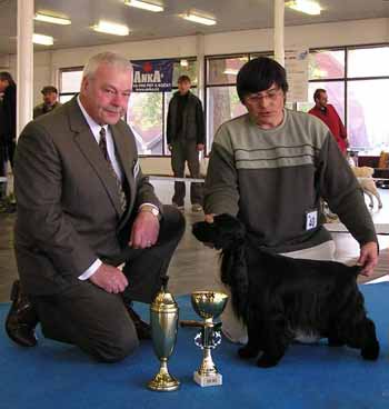 Inspector Liz z Vejminku (Lza) - CLUB WINNER 2003 and B.O.B.!!! under Mr Bob Jackson from England.