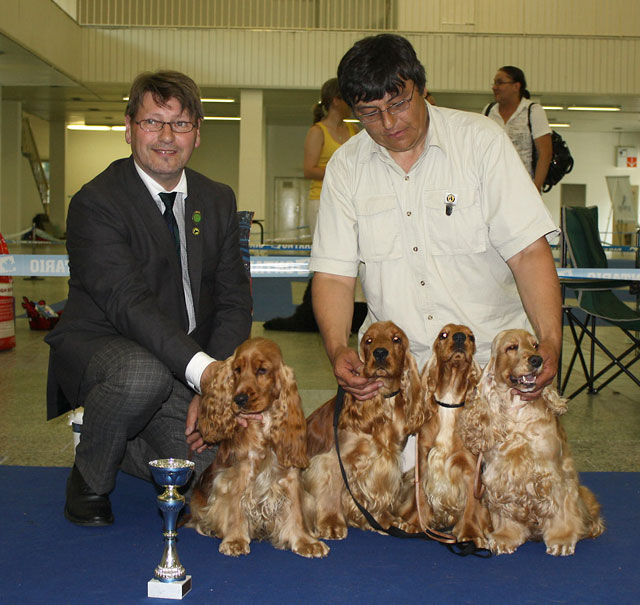 Special show Brno 2010 - BEST BREEDING GROUP - 1.PLACE