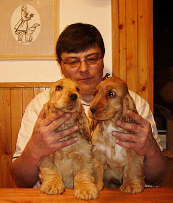 X - litter (Waterwood The Diplomat x Etna z Vejminku) at 3 months.