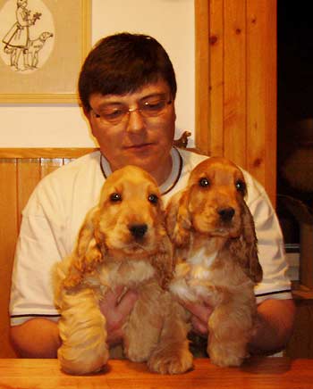 X - litter (Waterwood The Diplomat x Etna z Vejminku) at 3 months.